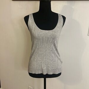 7 For All Mankind Sleeveless Viscose, Cashmere Blend Tank, Sz. L.
